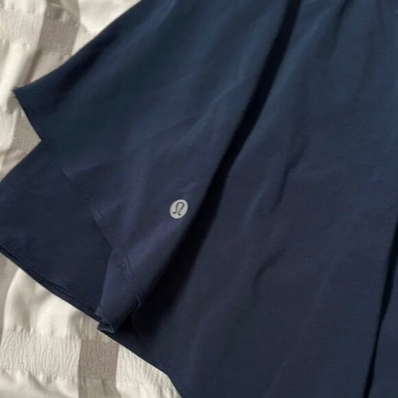 Lululemon Court Rival Navy Tennis Pickleball skirt (regular) - Picture 6 of 15
